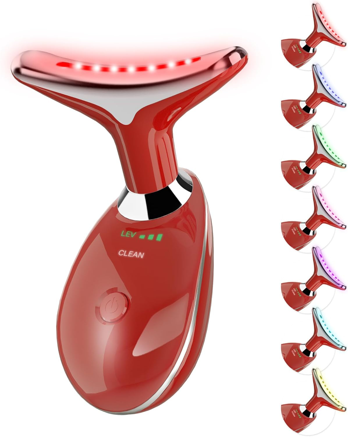 7-Color LED Red Light Therapy Wand