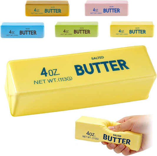 Butter Squishy Fidget Toy – Soft Slow Rising Stress Relief Squishy