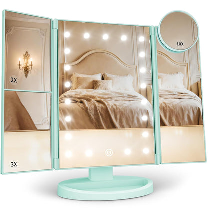 LED Vanity Makeup Mirror with Lights & Magnification