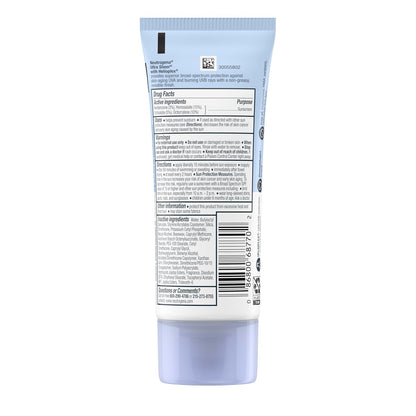Ultra Sheer SPF 70 Sunscreen Lotion – Broad Spectrum UV Protection, Dry-Touch Matte Finish, Water Resistant, Oil-Free Formula, Travel Size 3 fl oz