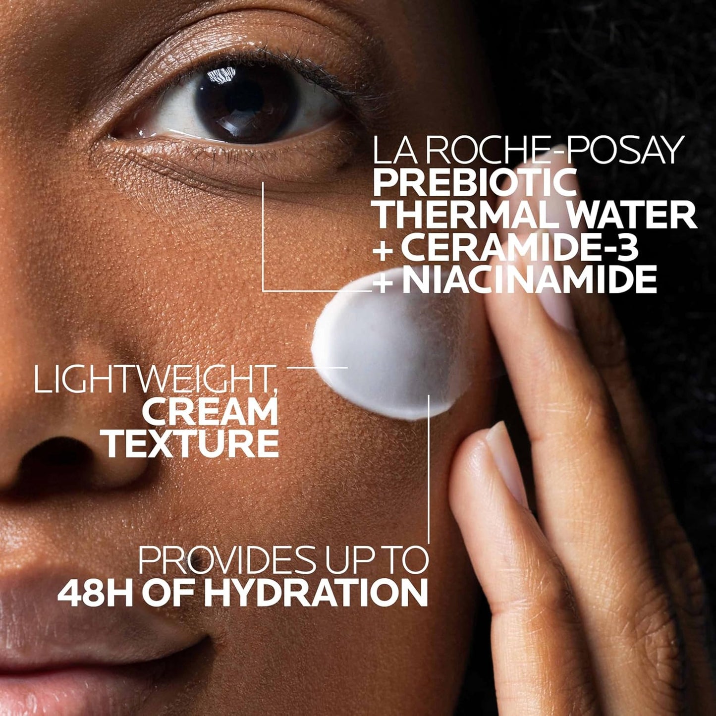 Double Repair Face Moisturizer – Daily Hydrating Face Cream with Ceramides & Niacinamide, Fragrance-Free, Long-Lasting Moisture for All Skin Types