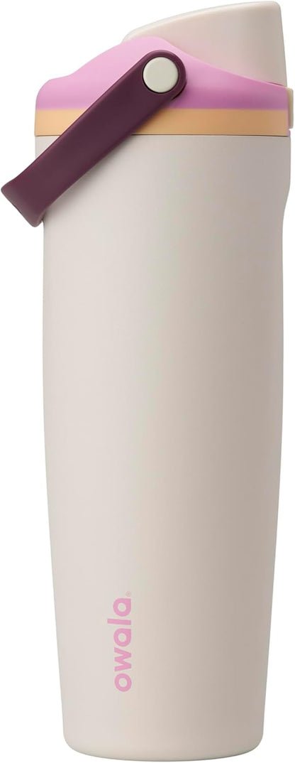 30oz Insulated Stainless Steel Water Bottle with Straw & Leakproof Lid – Green