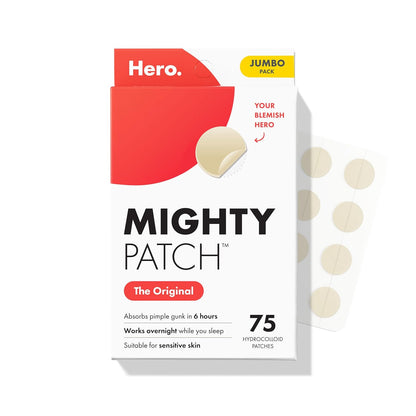 Hydrocolloid Acne Pimple Patches – Invisible Spot Treatment for Zits & Whiteheads, Overnight Blemish Cover, 36 Count