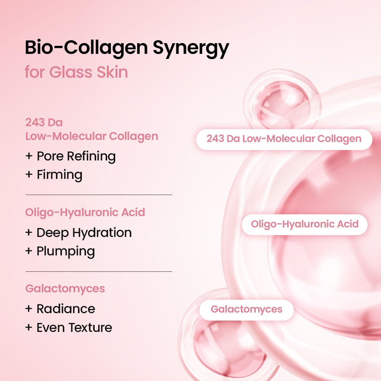 Bio-Collagen Hydrogel Face Mask Set – Overnight Hydrating Treatment, Pore Minimizing & Skin Plumping Formula, Korean-Inspired Skin Care, 4-Pack