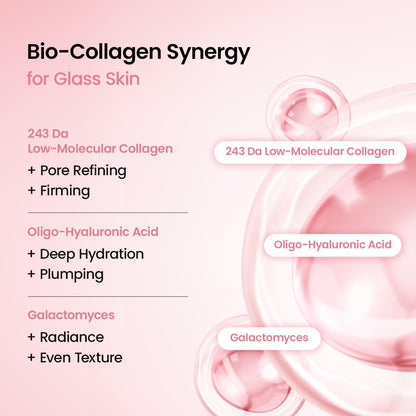 Bio-Collagen Hydrogel Face Mask Set – Overnight Hydrating Treatment, Pore Minimizing & Skin Plumping Formula, Korean-Inspired Skin Care, 4-Pack