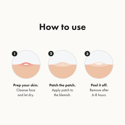 Hydrocolloid Acne Pimple Patches – Invisible Spot Treatment for Zits & Whiteheads, Overnight Blemish Cover, 36 Count