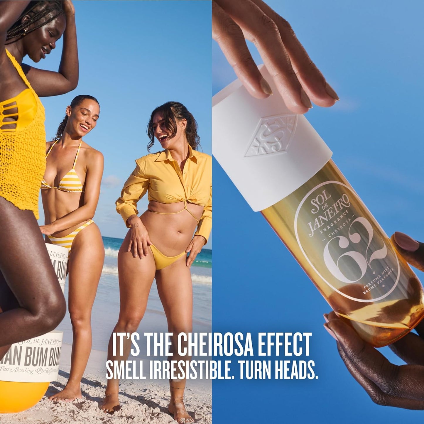 Brazilian-Inspired Hair & Body Fragrance Mist – Long-Lasting Tropical Scent
