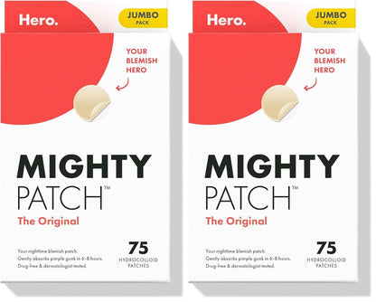 Hydrocolloid Acne Pimple Patches – Invisible Spot Treatment for Zits & Whiteheads, Overnight Blemish Cover, 36 Count