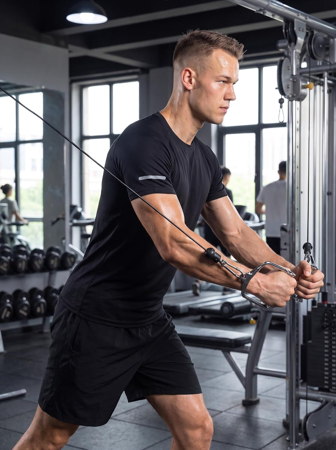 Men's Quick-Dry Mesh Athletic Workout T-Shirts - 1/3 Pack