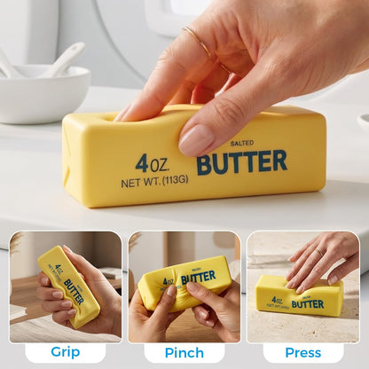Butter Squishy Fidget Toy – Soft Slow Rising Stress Relief Squishy