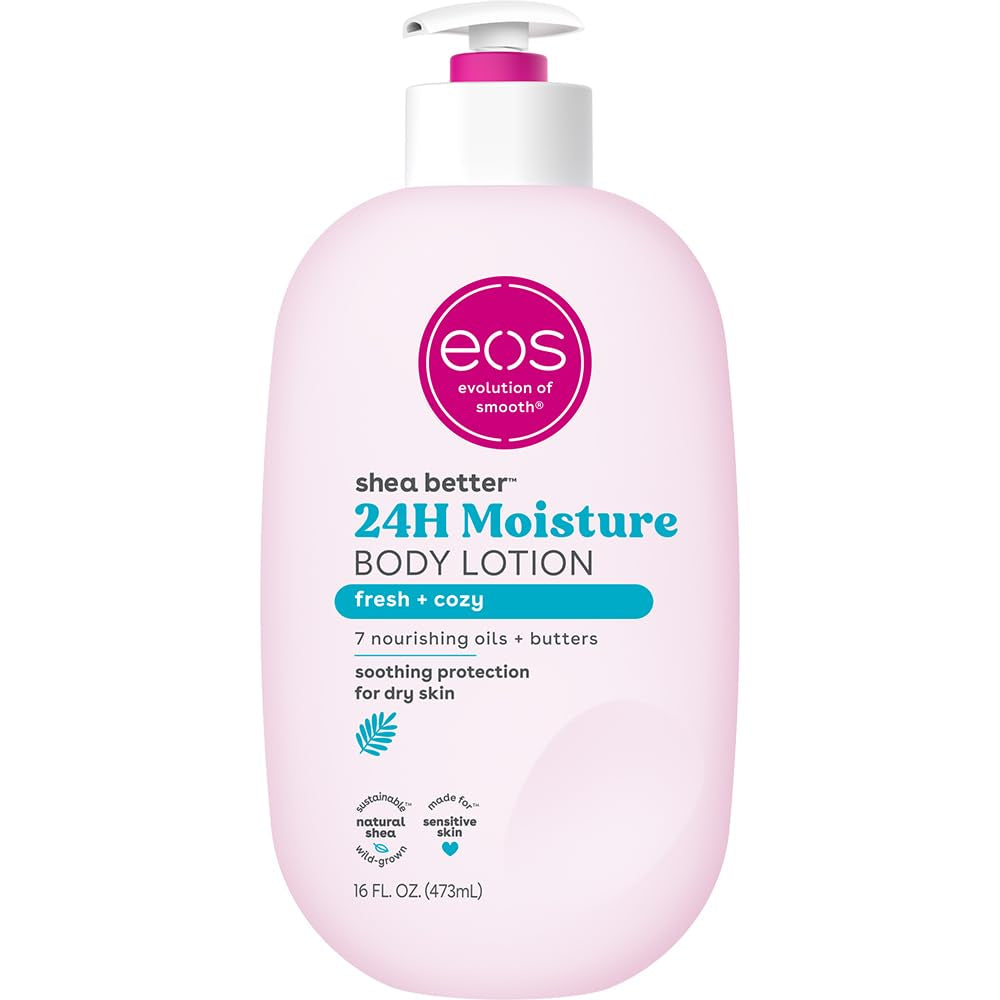 Vanilla Cashmere Body Lotion – 24-Hour Moisture with Natural Shea Butter, Lightweight & Non-Greasy Formula, Vegan Skin Care, 16 fl oz