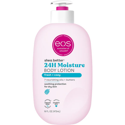 Vanilla Cashmere Body Lotion – 24-Hour Moisture with Natural Shea Butter, Lightweight & Non-Greasy Formula, Vegan Skin Care, 16 fl oz