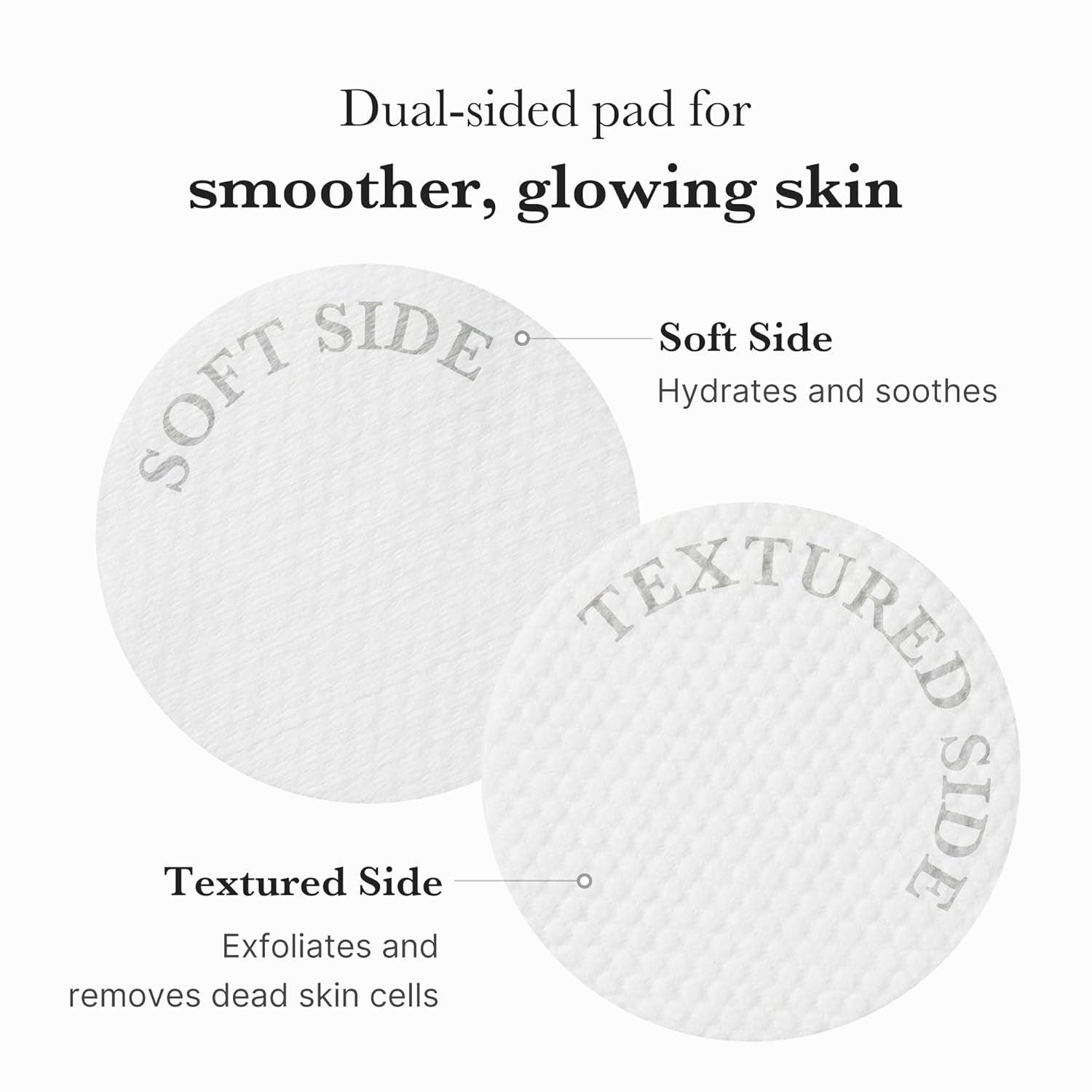 Zero Pore Exfoliating Toner Pads – Dual-Textured Facial Pads with AHA & BHA for Smoother Skin and Pore Care, 70 Count