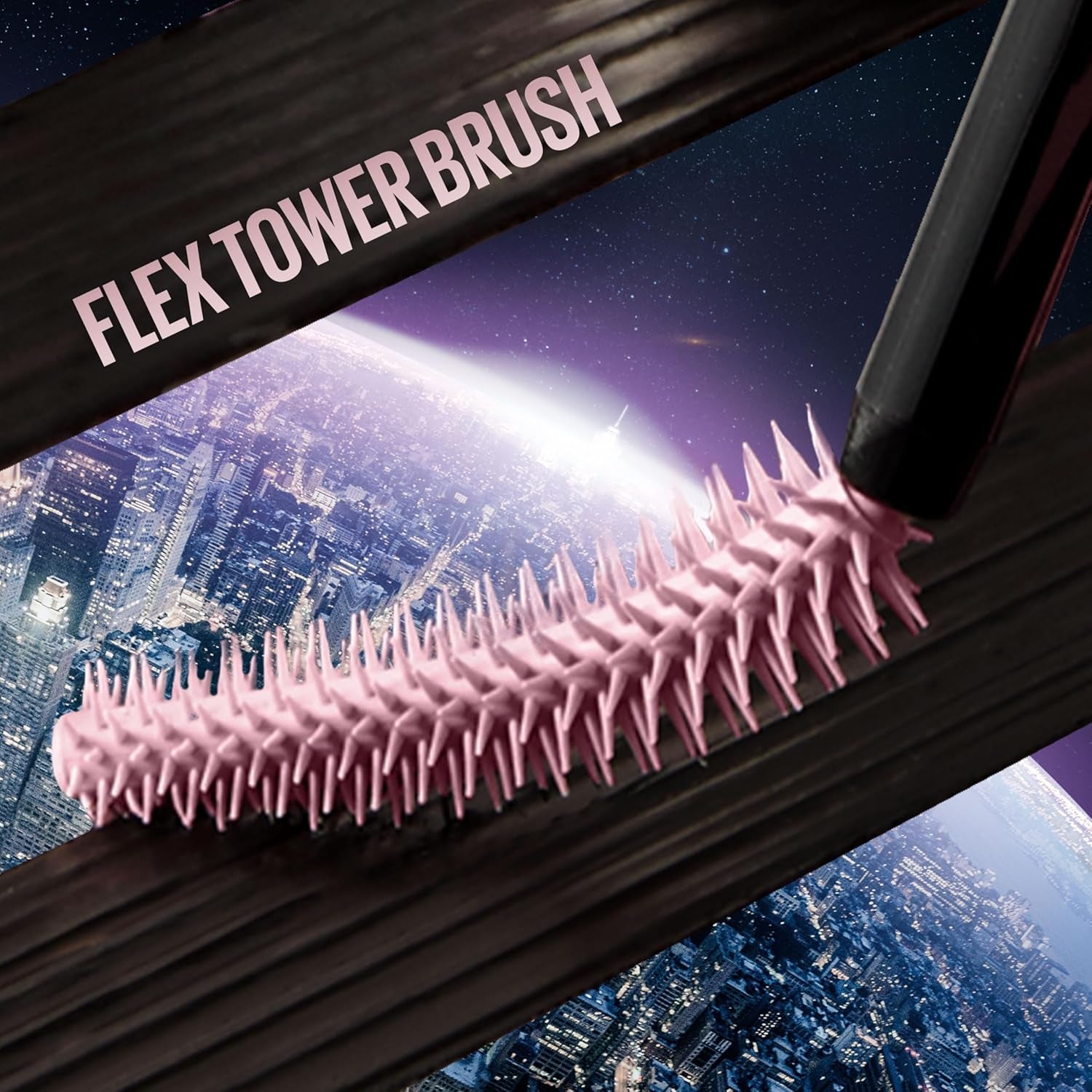 Sky High Volumizing Mascara – Lengthening, Defining & Curling Formula, Buildable Lash Makeup, Blackest Black
