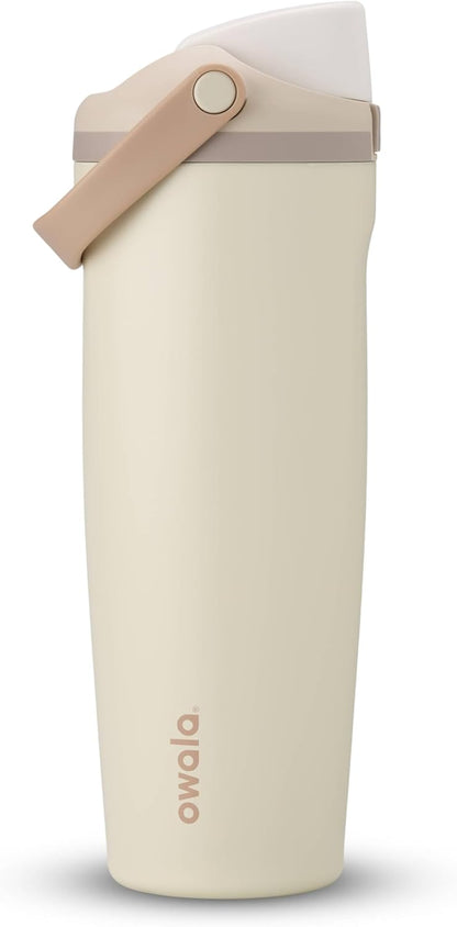 30oz Insulated Stainless Steel Water Bottle with Straw & Leakproof Lid – Green