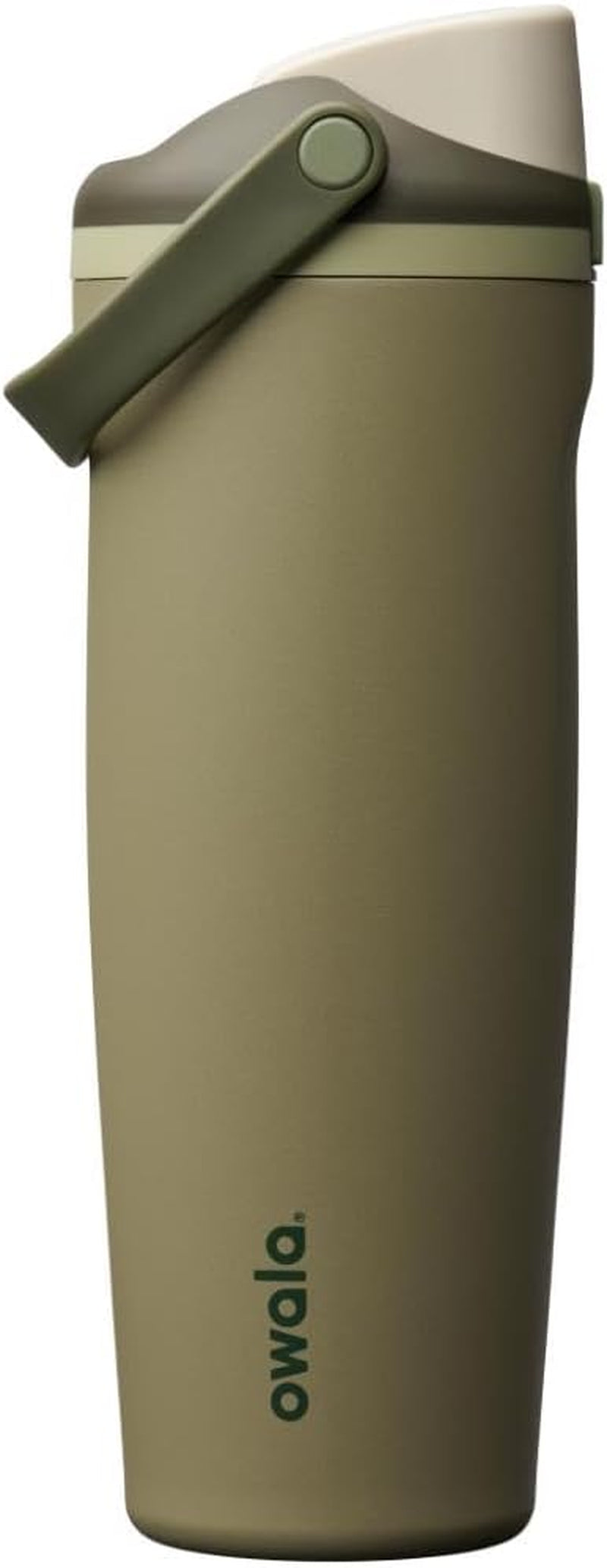30oz Insulated Stainless Steel Water Bottle with Straw & Leakproof Lid – Green