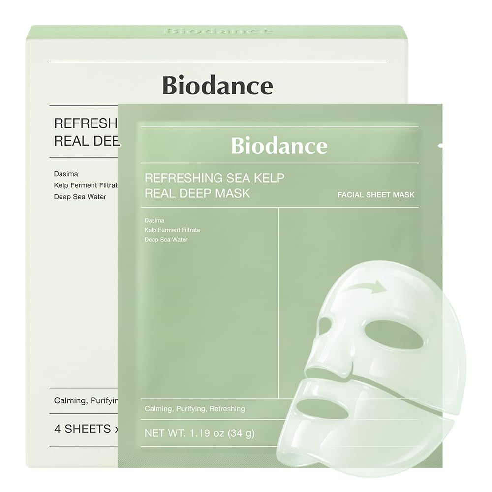Bio-Collagen Hydrogel Face Mask Set – Overnight Hydrating Treatment, Pore Minimizing & Skin Plumping Formula, Korean-Inspired Skin Care, 4-Pack