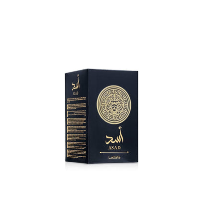 Lattafa Asad Eau de Parfum 3.4 oz (100ml) - Luxury Arabic Fragrance