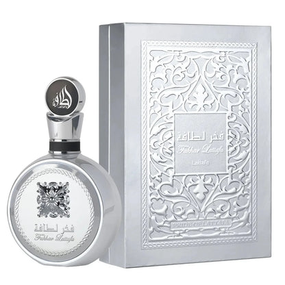 Lattafa Pride Fakhar Platin Eau de Parfum 3.4 oz (100ml)