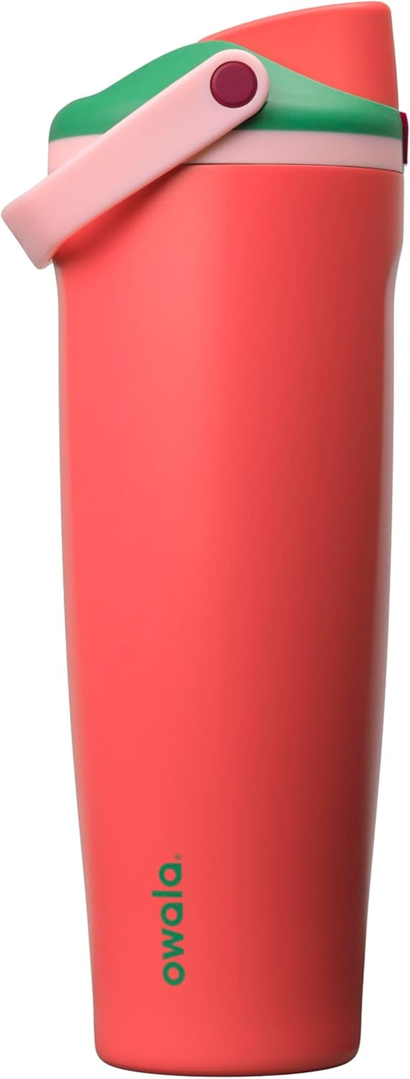 30oz Insulated Stainless Steel Water Bottle with Straw & Leakproof Lid – Green