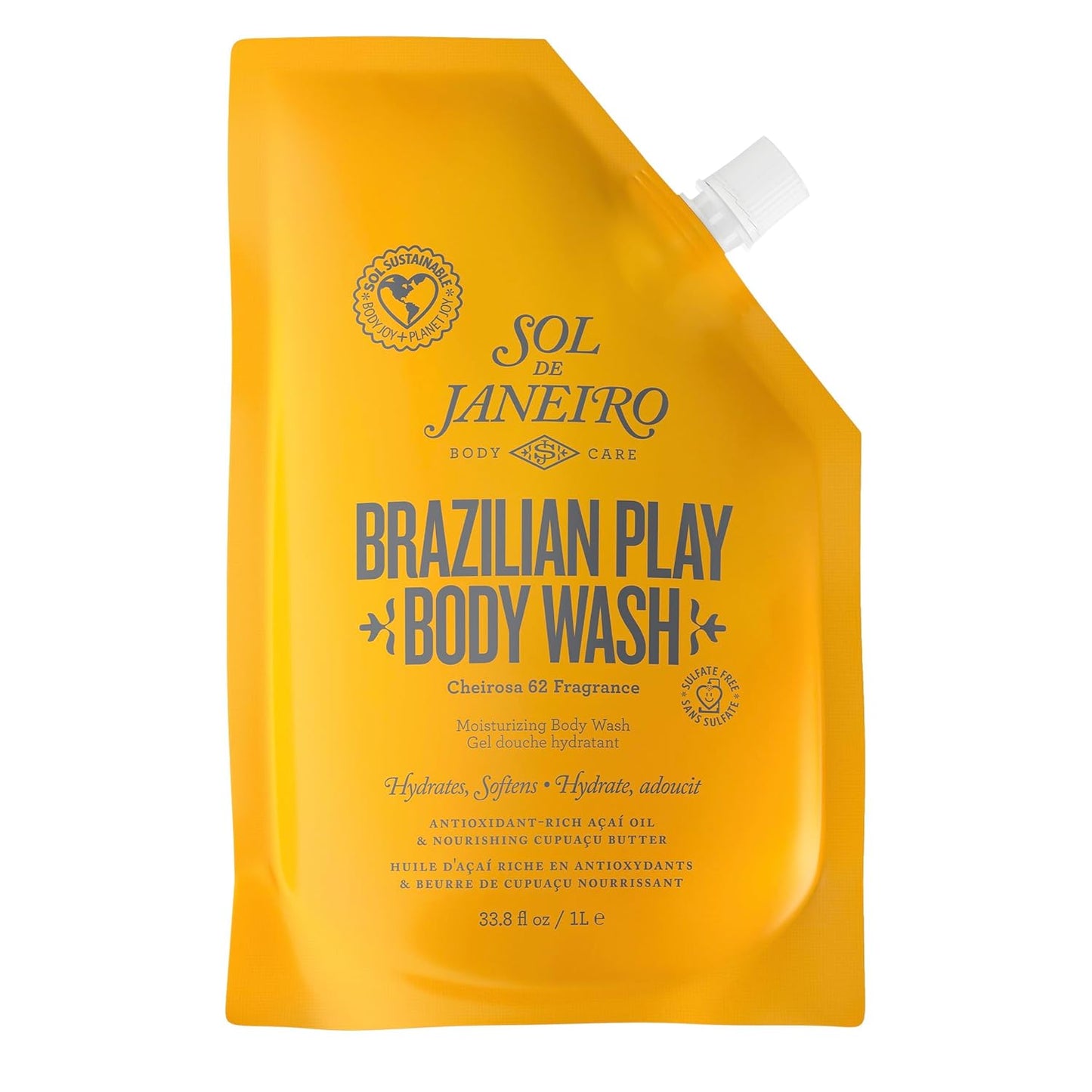 Brazilian Play Moisturizing Body Wash – Cheirosa 62 Scent