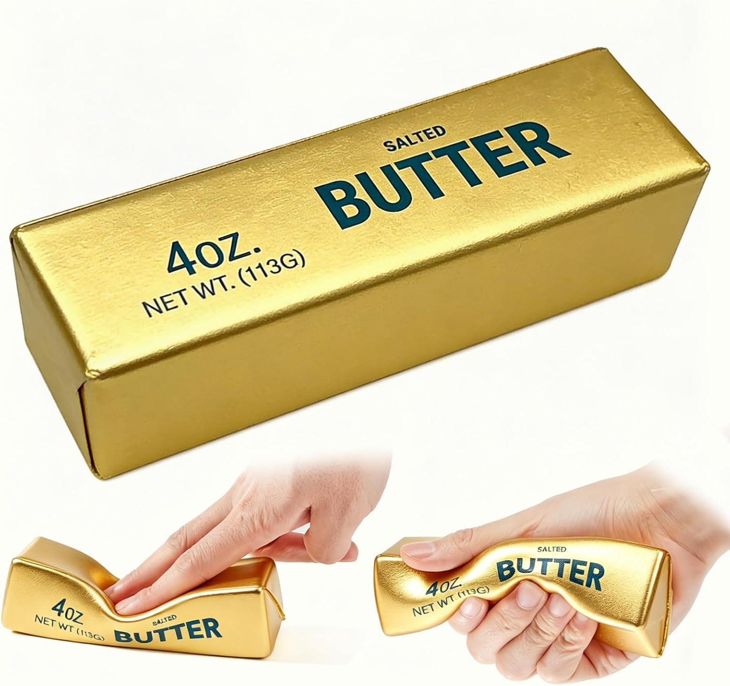 Butter Squishy Fidget Toy – Soft Slow Rising Stress Relief Squishy