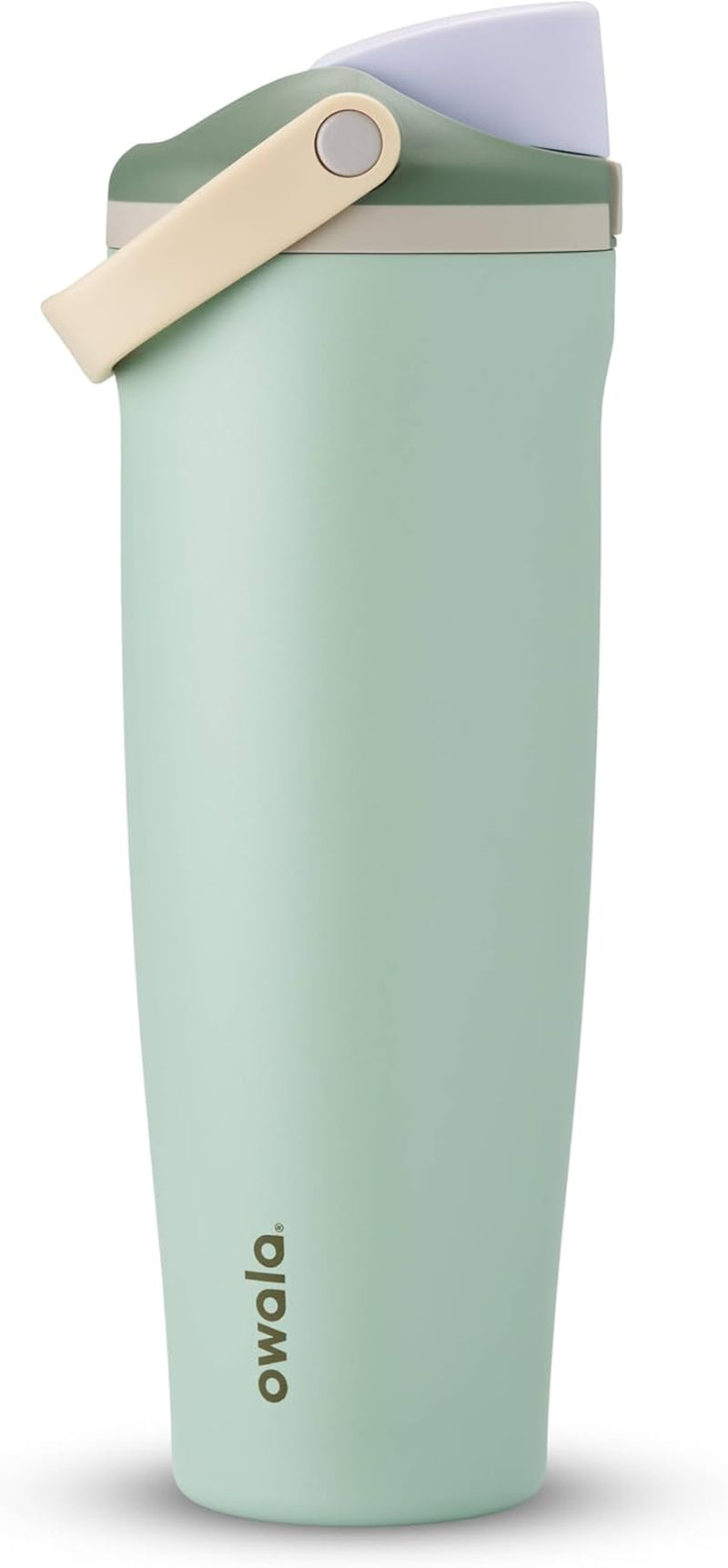 30oz Insulated Stainless Steel Water Bottle with Straw & Leakproof Lid – Green