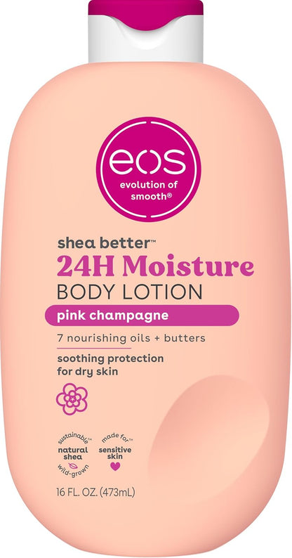 Vanilla Cashmere Body Lotion – 24-Hour Moisture with Natural Shea Butter, Lightweight & Non-Greasy Formula, Vegan Skin Care, 16 fl oz