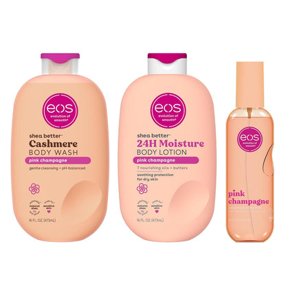 Vanilla Cashmere Body Lotion – 24-Hour Moisture with Natural Shea Butter, Lightweight & Non-Greasy Formula, Vegan Skin Care, 16 fl oz