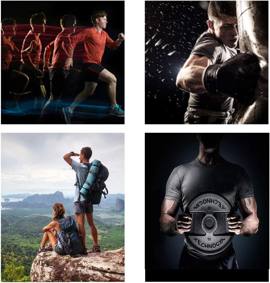 Men's Quick-Dry Mesh Athletic Workout T-Shirts - 1/3 Pack