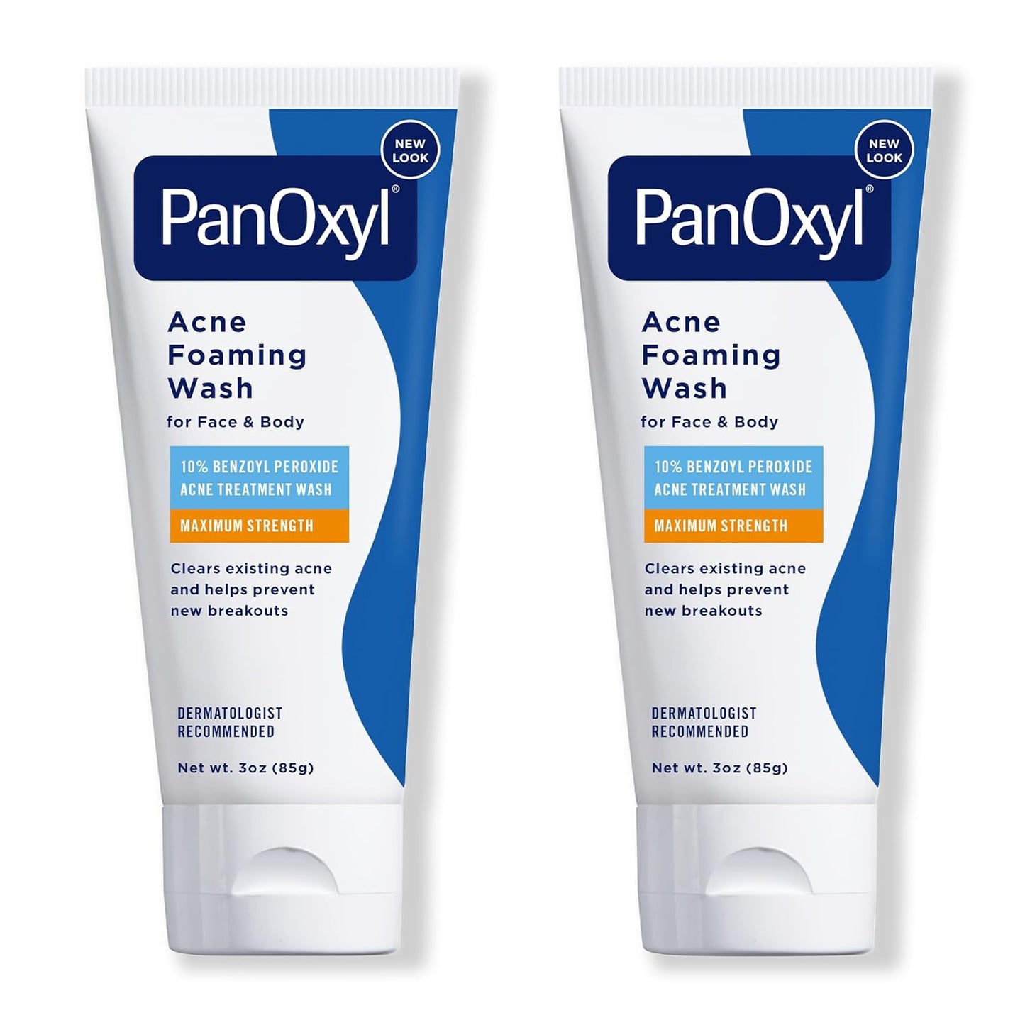 10% Benzoyl Peroxide Acne Foaming Wash, Maximum Strength, Daily Acne-Fighting Face and Body Cleanser, Face Wash to Clear, Treat and Prevent Acne Pimples and Stubborn Breakouts, 5.5 Oz Tube