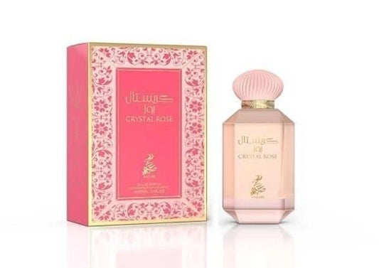 Sahari Crystal Rose Eau de Parfum 3.4 oz (100ml) | Elegant Floral Fragrance for Women